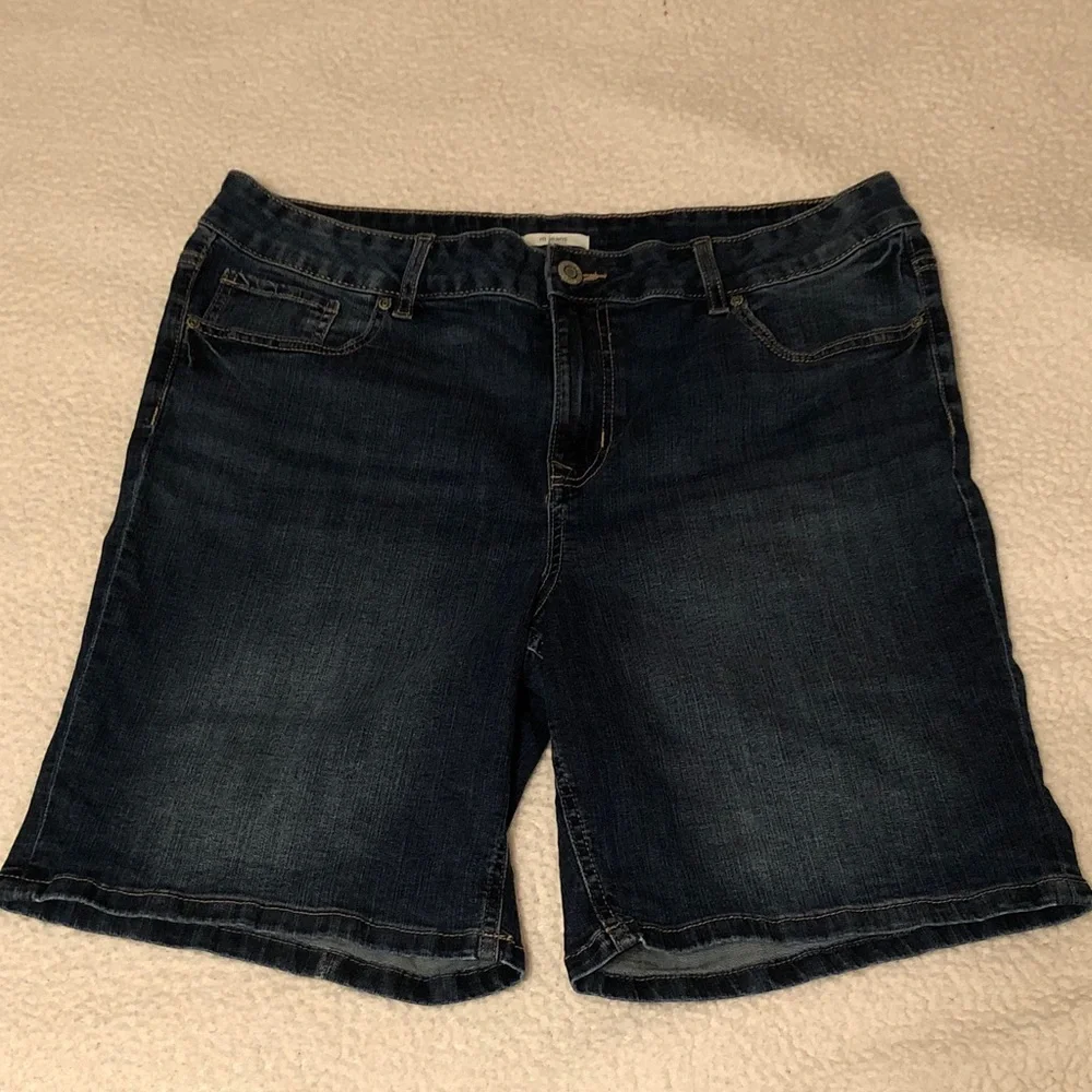 Maurices Dark Indigo Denim Shorts